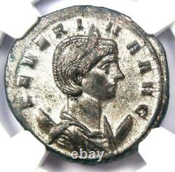 Roman Empire Severina BI Aurelianianus Coin 274-275 AD Certified NGC MS (UNC)