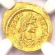 Roman Empire Zeno Av Tremissis Coin 474 Ad Certified Ngc Choice Au