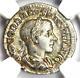 Roman Gordian Iii Ar Denarius Coin 238-244 Ad Ngc Ms (unc) 5/5 Strike