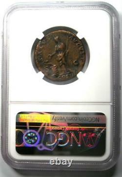 Roman Hadrian AE As Coin 117-138 AD NGC Choice VF with Fine Style (FS)