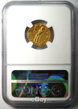 Roman Hadrian Gold AV Aureus Coin 117-138 AD Certified NGC VF (Very Fine)