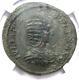 Roman Julia Domna Ae Sestertius Copper Coin 193-217 Ad Certified Ngc Au