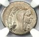 Roman Julius Caesar Ar Denarius Maridianus Coin 44 Bc Certified Ngc Choice Vf
