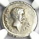 Roman Marc Antony Ar Denarius Silver Coin 42 Bc Certified Ngc Vf (very Fine)