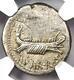Roman Marc Antony Ar Denarius Silver Galley Coin 30 Bc Certified Ngc Vf