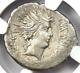 Roman Marc Antony Ar Denarius Sol Coin 42 Bc Certified Ngc Vf (very Fine)