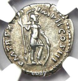 Roman Marcus Aurelius AR Denarius Coin 161-180 AD Certified NGC XF (EF)