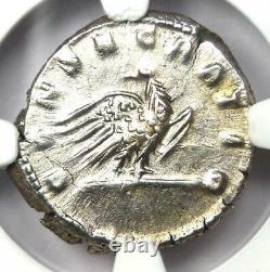 Roman Marcus Aurelius AR Denarius Silver Coin 161-180 AD Certified NGC AU