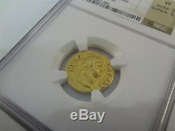 Roman Nero AD 54-68 AV Aureus Colossus 6.81g Gold Coin NGC Ancients VF 5/5 3/5