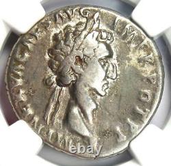 Roman Nerva AR Silver Cistophorus Coin 96-98 AD Certified NGC VF (Very Fine)