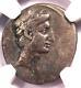 Roman Octavian Augustus Ar Silver Denarius Coin 30-29 Bc Ngc Choice Fine