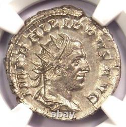 Roman Philip I AR Double Denarius Coin 244-249 AD Certified NGC Choice AU