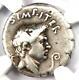 Roman Pompey Magnus Ar Denarius Silver Coin 42-40 Bc Certified Ngc Choice Fine
