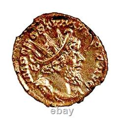 Roman Postumus Antoninianus Bronze Double Denarius Coin NGC Certified AU & Story