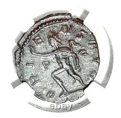 Roman Postumus Antoninianus Bronze Double Denarius Coin NGC Certified XF & Story