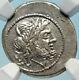 Roman Republic 2nd Punic War Hannibal Tme Victoriatus Silver Coin Ngc Ms I83845