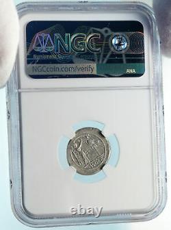 Roman Republic 2nd PUNIC WAR Hannibal TME Victoriatus Silver Coin NGC MS i83845