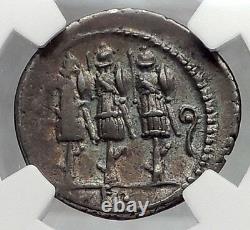 Roman Republic 56BC Rome SULLA the DICTATOR's SON Ancient Silver Coin NGC i60118