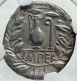 Roman Republic 81BC IMPERATOR GENERAL of DICTATOR SULLA Silver Coin NGC i78538