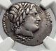 Roman Republic 86bc Sulla Time Anonymous Apollo Jupiter Silver Coin Ngc I60156