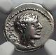 Roman Republic 89bc Rome Cato Quinarius Authentic Ancient Silver Coin Ngc I59936