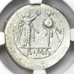 Roman Republic AR Victoriatus Silver Coin 211-208 BC Certified NGC XF (EF)