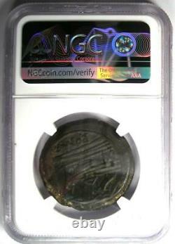 Roman Republic Anonymous Janus AE As Coin 189-180 BC Certified NGC XF(EF)