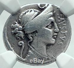 Roman Republic DICTATOR SULLA w Kings JUGURTA BOCCHOS Silver Coin NGC i78041