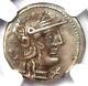 Roman Republic L. Opeimius Ar Denarius Coin 131 Bc. Certified Ngc Choice Xf (ef)