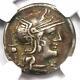Roman Republic L. Post. Albinus Ar Denarius Coin 131 Bc Certified Ngc Vf