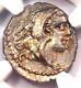 Roman Republic L. Procilius Ar Denarius Serratus Coin 80 Bc Ngc Choice Au