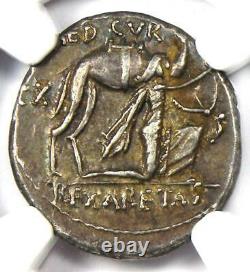 Roman Republic M. Aem. Scaurus AR Denarius Coin 58 BC Certified NGC Choice VF