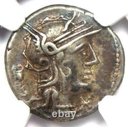 Roman Republic M. Opeimius AR Denarius Coin 131 BC Certified NGC Choice VF