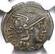 Roman Republic Q. Marcius Libo Ar Denarius Coin 148 Bc Certified Ngc Xf (ef)