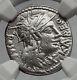 Roman Republic Rome Vs Greek Seleukid King Antiochos Iii Silver Coin Ngc I60208