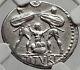 Roman Republic Tarpeia Betrays Rome Sabine King Tatius Silver Coin Ngc I62852