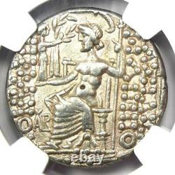 Roman Rule A. Gabinius AR Tetradrachm Coin 57-55 BC Certified NGC Choice XF