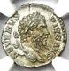 Roman Septimius Severus Ar Denarius Coin 193-211 Ad Ngc Ms (unc) 5/5 Strike