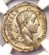 Roman Severus Alexander Ar Denarius Coin 230 Ad Ngc Choice Ms Condition (unc)
