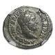 Roman Silver Denarius Caracalla 198-217 Ad Vf Ngc (random Coin)