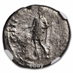 Roman Silver Denarius Geta (209-211 AD) Fine NGC (Random Coin)
