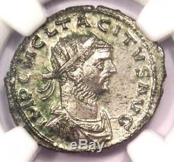 Roman Tacitus BI Aurelianianus Jupiter Coin 275-276 AD Certified NGC MS (UNC)