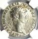 Roman Trajan Ar Cistophorus Silver Coin 98-117 Ad Certified Ngc Fine