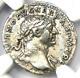 Roman Trajan Ar Denarius Silver Coin 98-117 Ad Certified Ngc Choice Vf