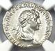 Roman Trajan Ar Denarius Silver Coin 98-117 Ad Certified Ngc Choice Xf (ef)