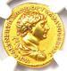 Roman Trajan Av Aureus Gold Coin 98-117 Ad Certified Ngc Choice Vf Rare