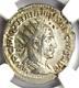 Roman Trajan Decius Ar Double Denarius Coin 249-251 Ad Certified Ngc Ms (unc)