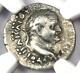 Roman Vespasian Ar Hemidrachm Coin Cappadocia Caesarea 69-79 Ad Ngc Choice Vf