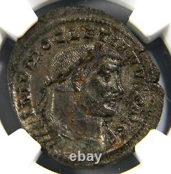 Roman coin Diocletian/Genius AD 284-305 Bi Nummus NGC MS 4/5 3/5