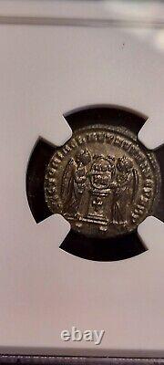 (SAINT) Constantine I Roman Emperor Coin Christian Cross on Altar NGC GRADED XF
